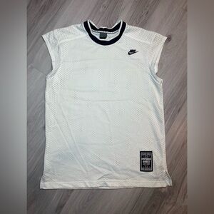 Nike‎ White Sleeveless Men's Jersey